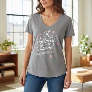 Hallmark Gray Graphic Tee